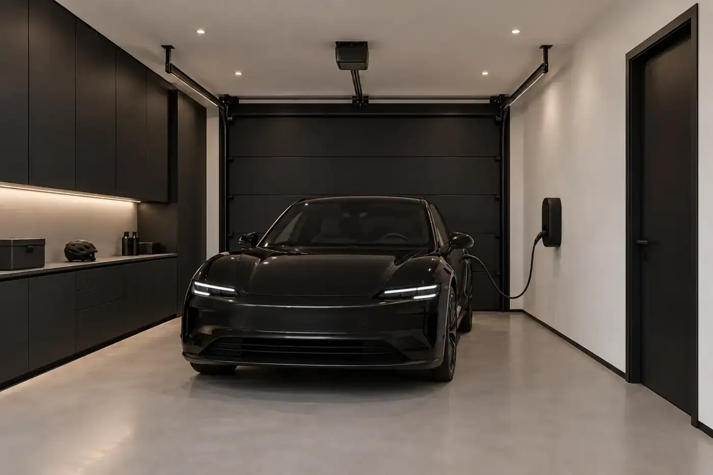 garage — MAISON NOIRE conceptual visualization