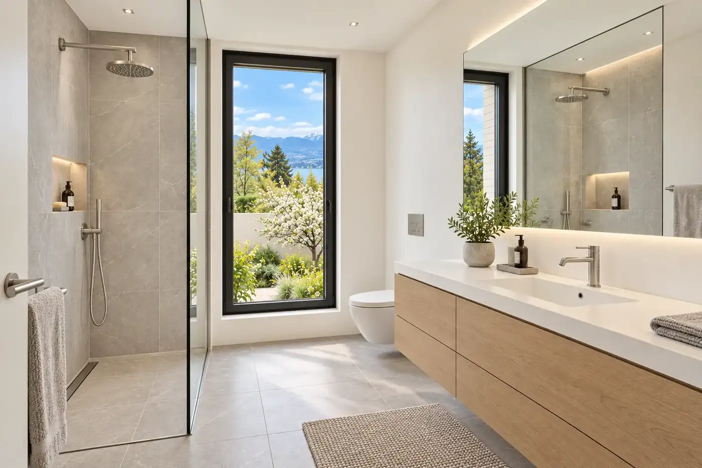 Typical home — bathroom — RÉSIDENCE DES CHAMPS conceptual visualization